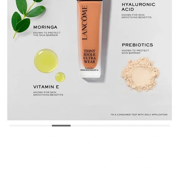 LANCÔME TEINTE IDOLE ULTRA WEAR FOUNDATION - Picture 2 of 4